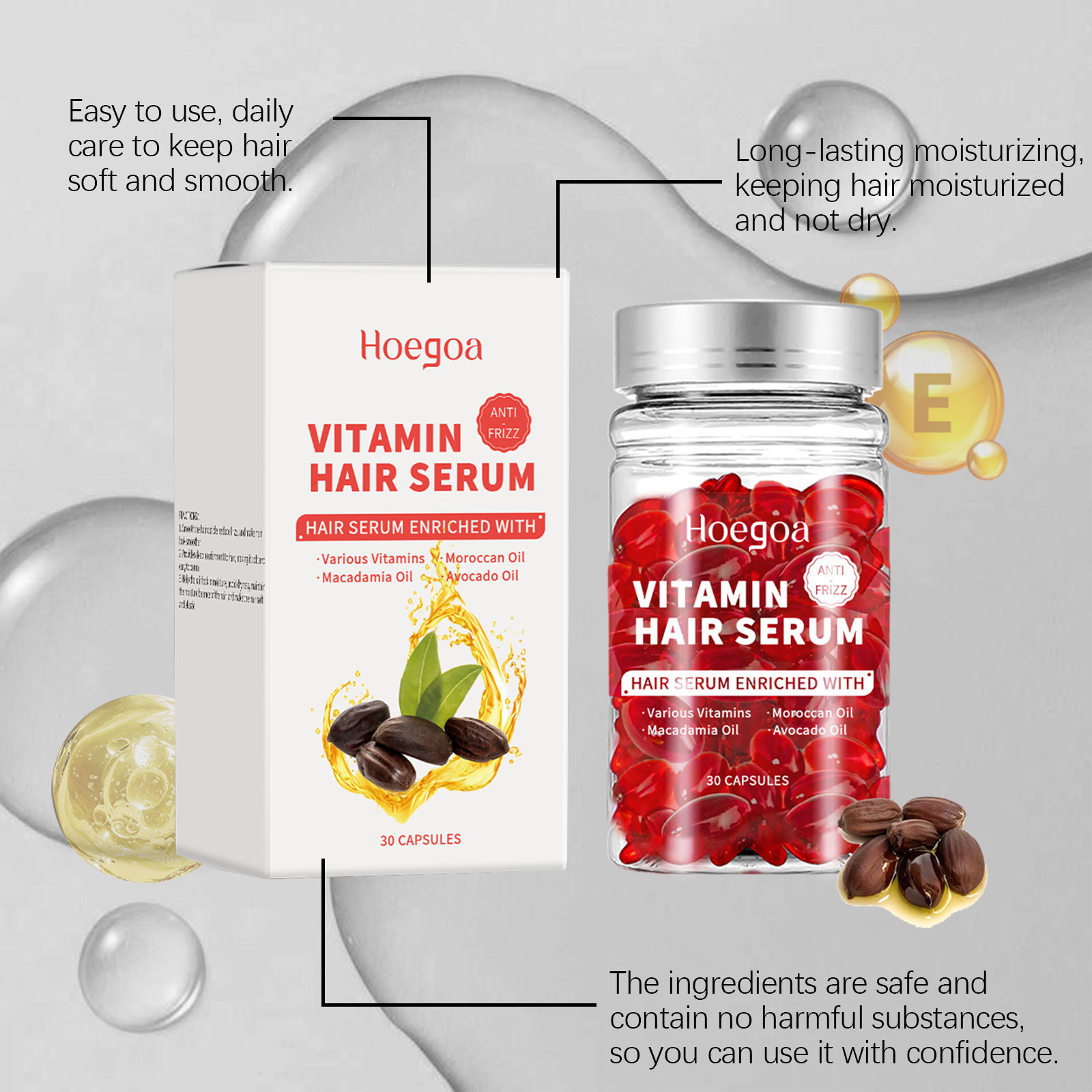 Capsules de sérum de soin capi - Hair Care Lotion avis et prix